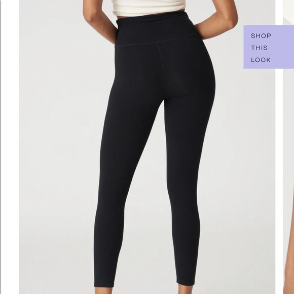 NWT Sincerely Jules for Bandier The Rue Crossover Lifestyle Legging in Black - Picture 10 of 14